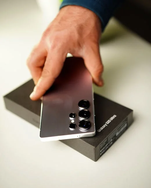 使用手機的女性